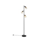 Reality Cadiz Vloerlamp  Zwart mat