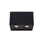 Lucide Tube Plafondspot  GU10 Zwart