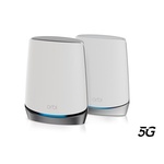 Netgear NBK752 draadloze Router Gigabit Ethernet Triband 5G Grijs