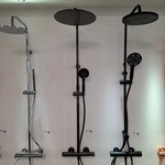 Regendoucheset Xenz, Esla, gun metal
