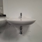 Wastafelset Villeroy & Boch, glans wit