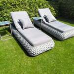 Ligbeddenset Vonato, Revino, donker grijs