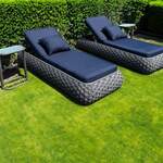 Ligbeddenset Vonato, Nureya, donker antraciet
