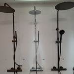 Regendoucheset Xenz, Cinca, chroom