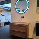 Badmeubel HR badmeubelen, Pulse, concrete oak