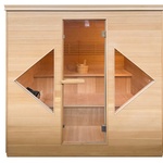 Sauna Vonato, Auraya, hout
