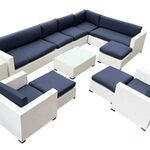 Loungeset Vonato, Elytra, wit