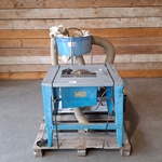 Tafelzaagmachine met seperate zaagselafzuigmachine , Güde / HBM