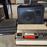 4x Diverse audio-apparatuur, O.a Sony , Roland En QSC