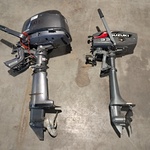2x Buitenboordmotor, Suzuki & Tohatsu