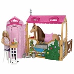 Barbie Mysteries The Great Horse Chase Paard Droomstal Speelset