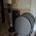 Terrasheater met 8x terrastafel, Burney Bax