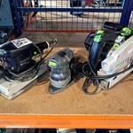3x Elektrisch Handgereedschap, Festool