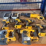 9x Accu gereedschap, DeWalt