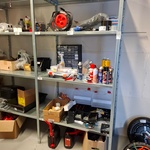 Assortiment garage benodigdheden