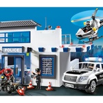 Playmobil Action Heroes 50YR Politiepost met voertuigen