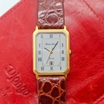 Maurice Lacroix tank herenhorloge op croco band