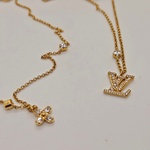 Louis Vuitton Lady LV collier – Crystal Flower Monogram