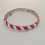 Antiek sterling zilveren armband cloisonné