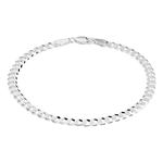 Vigor Ketting Gourmet 4,3 mm 60 cm  Zilver