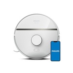 Philips HomeRun Aqua XU3000/02 Robotstofzuiger met Dweilfunctie Wit