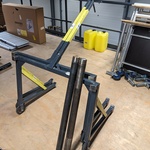 2x Kabelhaspelrolhouder