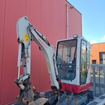 Minikraan, Takeuchi, TB216