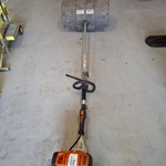 Motor veeg/borstel apparaat, Stihl, KM111R