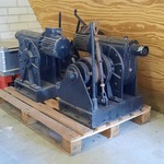 2x Ankerlier met rem en clutch, O.a STM