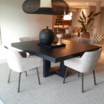 Eettafel Van der Plaat, Frank, zwart