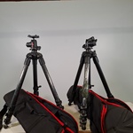 2x Camerastatief, Manfrotto, MT057C4