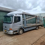 Vrachtauto, oprijwagen, Mercedes-Benz, ATEGO 817 L, 2000
