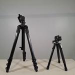2x Camerastatief, Manfrotto