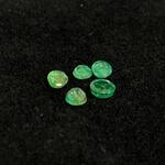 Smaragd – Mooie rond geslepen natuurlijke smaragden van 1.04 carat