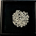 Diamant – 2.42 carat natuurlijke diamant briljant geslepen