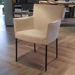 2z Eetkamerstoel Design on Stock, Amra, ivoor
