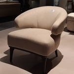 Fauteuil Mulleman, Sago, beige