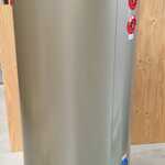 Buffervat RVS 260L met tapspiraal, RVS