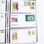 Ca. 222x Getaxeerde FDC’s €2797,-