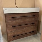 Badmeubelen 120 – 3 laden – keramische wastafel HR badmeubelen, Bdmeub