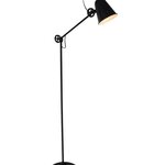 Vloerlamp Anne, Dolphin, zwart