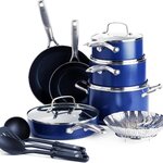 15-delige kookpotten en pannenset inductie