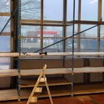 Stelling lengte 6 m hoogte 3 m