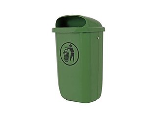 1x STIER afvalcontainer met regenhoes – 50 liter STIER
