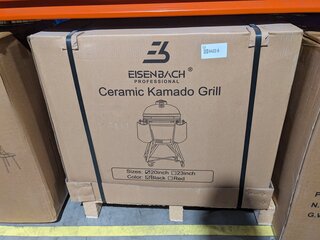 Kamado grill barbecue Eisenbach, Zwart, 2023