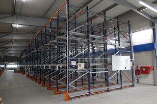 Doorschuifstelling voor pallets, 2016