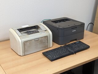 2x Printer HP, Brother