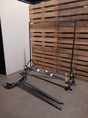 3x Garderobe rek
