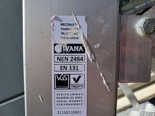 Werktrap 5-treeds Ivana, Nen 2484