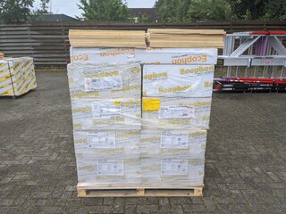 Ca. 320x Plafondplaat Ecophon, White 500, bouwjaar 2020